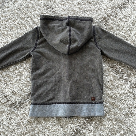 Tea Collection Zip-Up Hoodie Size 5 - Picture 6 of 9